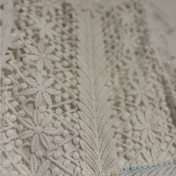 Lilly Pulitzer Blue Crew Neck A-Line Sundress - Picture 5 of 9